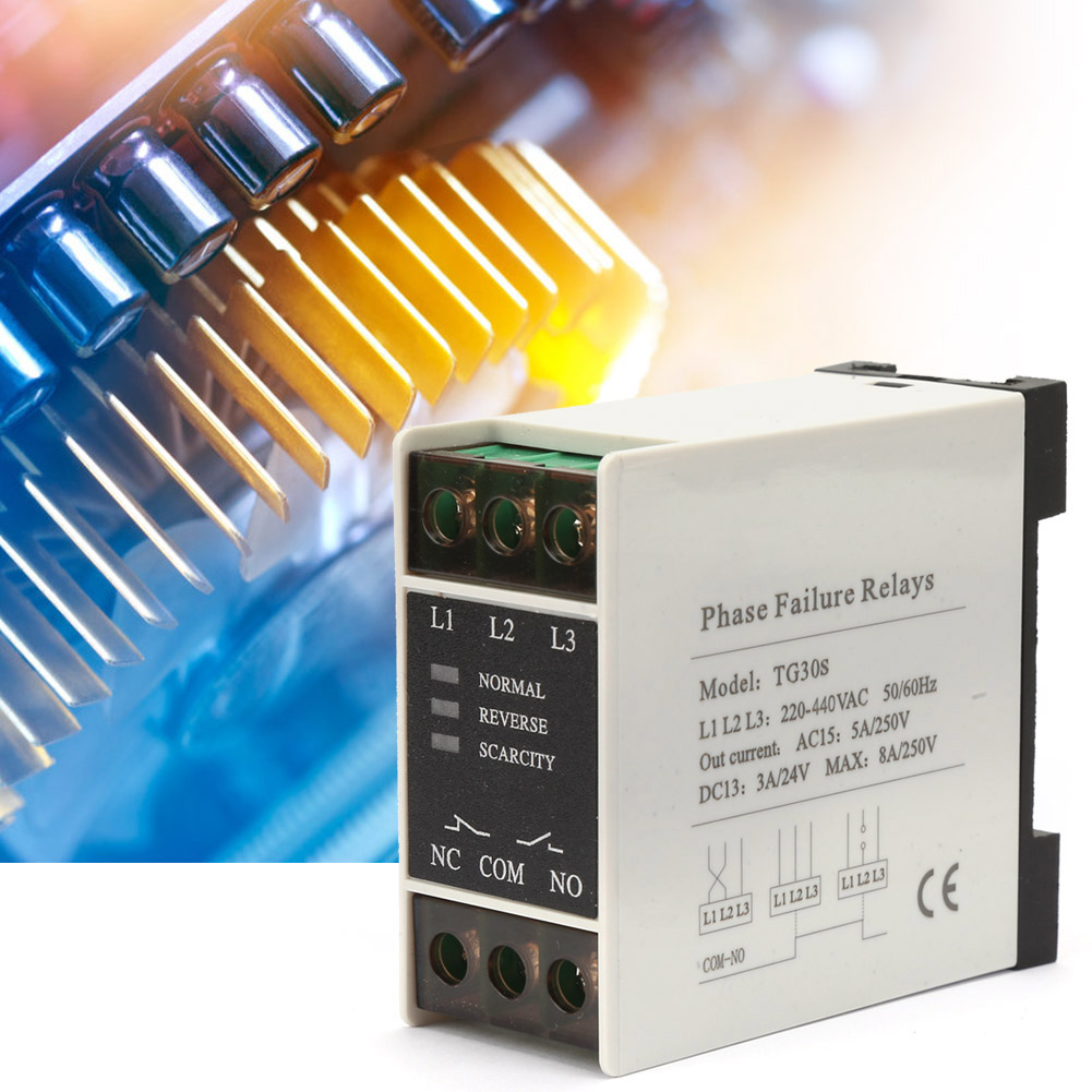 Tg30s 220–440 V Ac Mini-drehstrom-leistungsschalter Mit Phasenschutzrelais