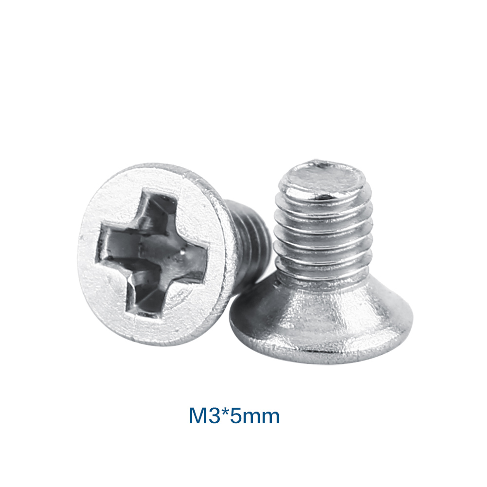 Beutel Mit 100 Flachkopf-senkkopfschrauben, Aus Edelstahl Ss304, Metrisch, M35