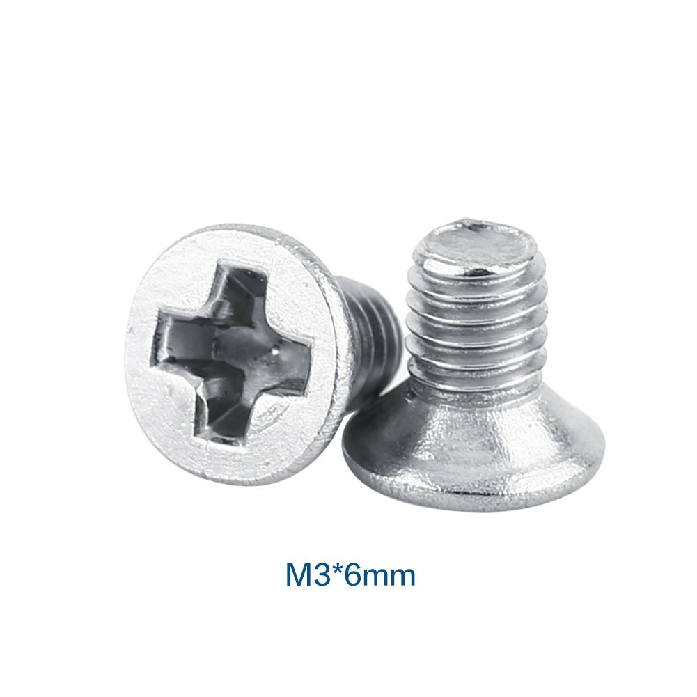 Beutel Mit 100 Senkschrauben, Aus Edelstahl Ss304, M36