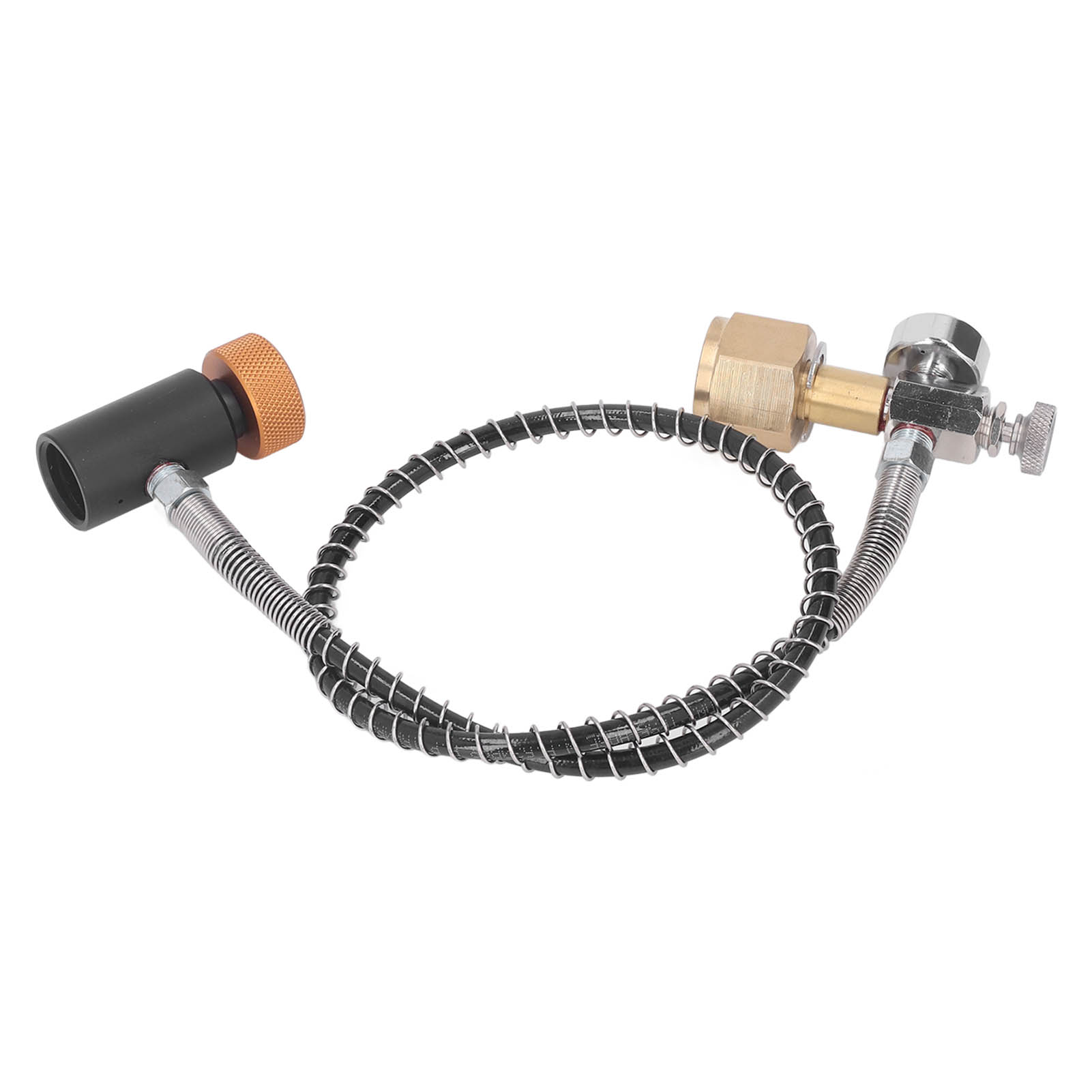 Co2-tank-nachfülladapter Mit 61 Cm Hochdruckschlauch Zum Anschluss Von Getränkedosen Cga320 - Tr21 4