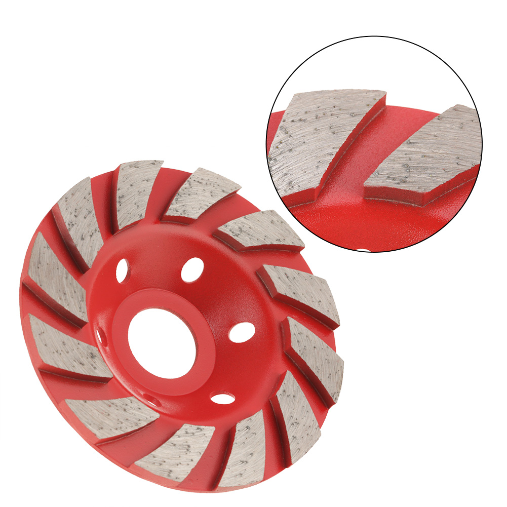 1 Stück 100 Mm Diamantschleifscheibe, Topfschleifscheibe Für Stein, Beton, Keramik Und Polieren