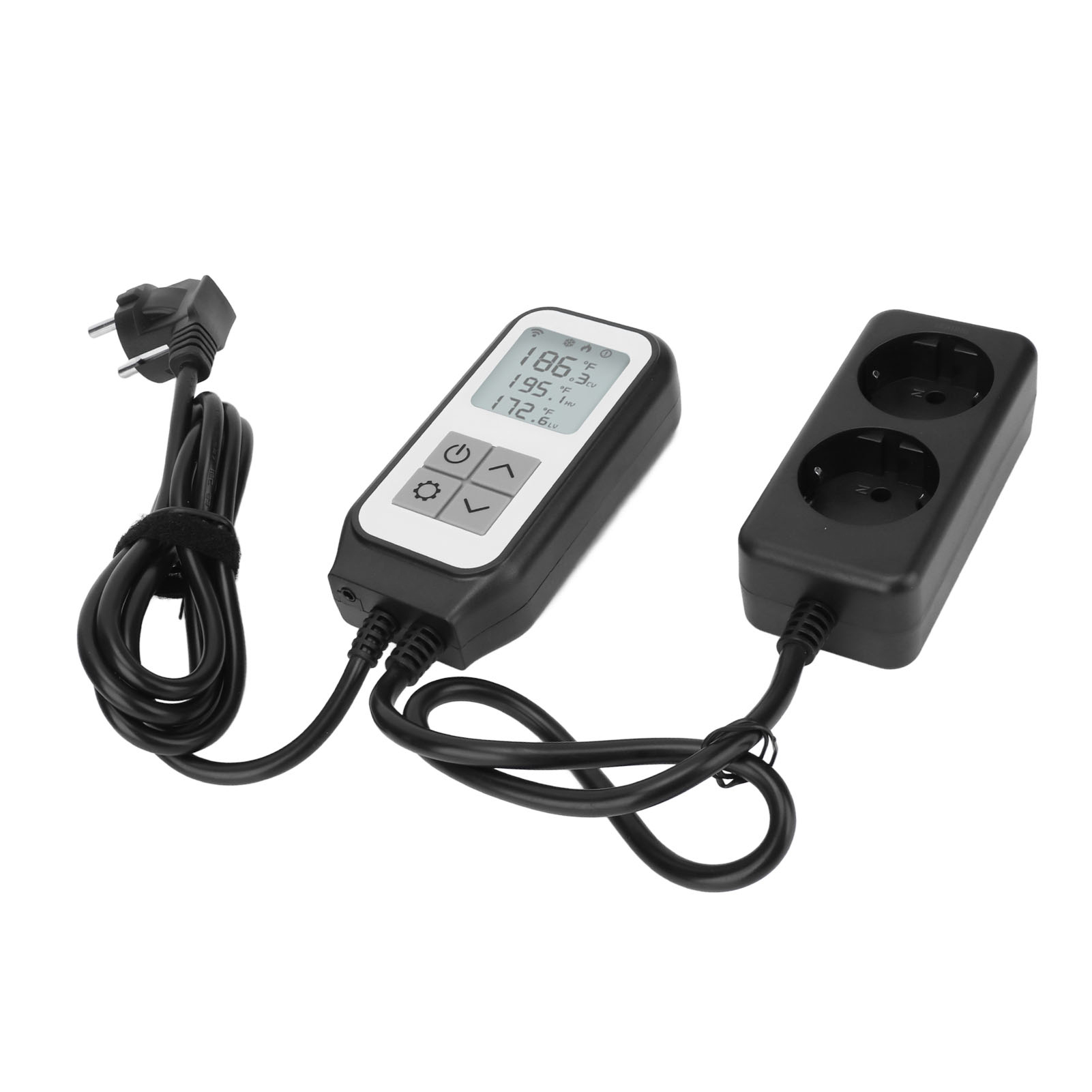 Intelligenter Digitaler Temperaturregler Mit Wlan-fernbedienung Und Timerfunktion Für Eu-stecker (100-250 V)