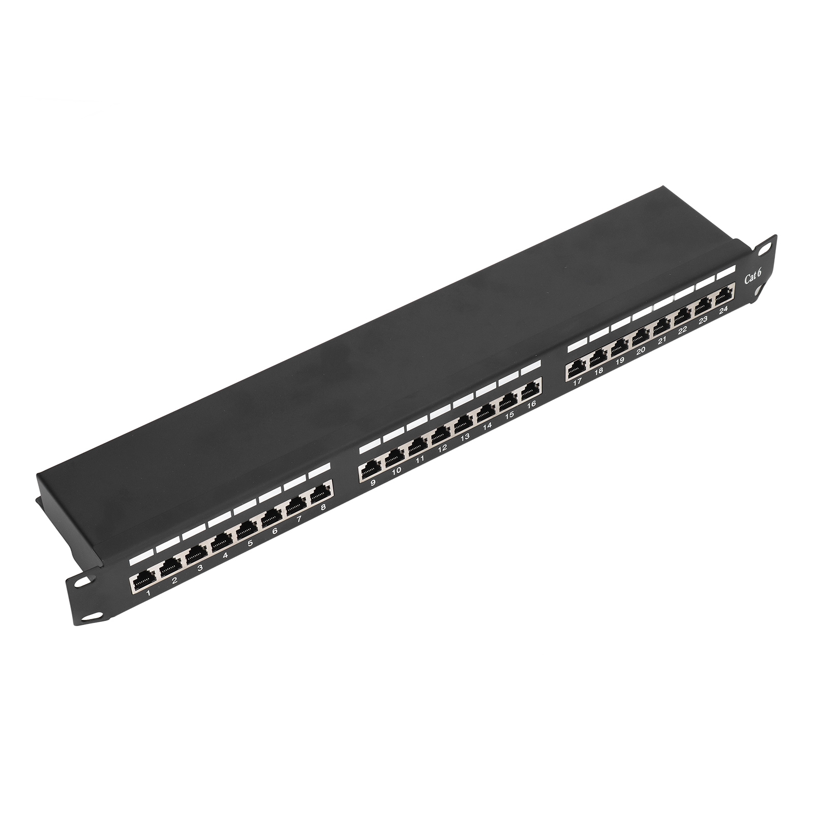 Patchpanel Mit 24 Ports, Geschirmtes Netzwerkkabel-patchpanel Mit Abnehmbaren Und Austauschbaren Buchsen