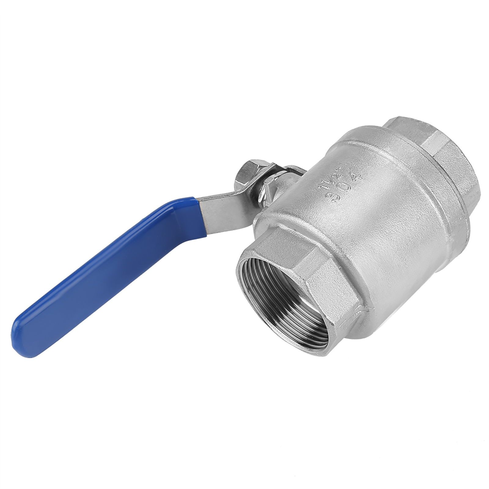 Zweiteiliges Kugelventil Mit Vollem Durchgang, Innengewinde, Edelstahl 304, 1-1/2" Dn40, 1000 Wog