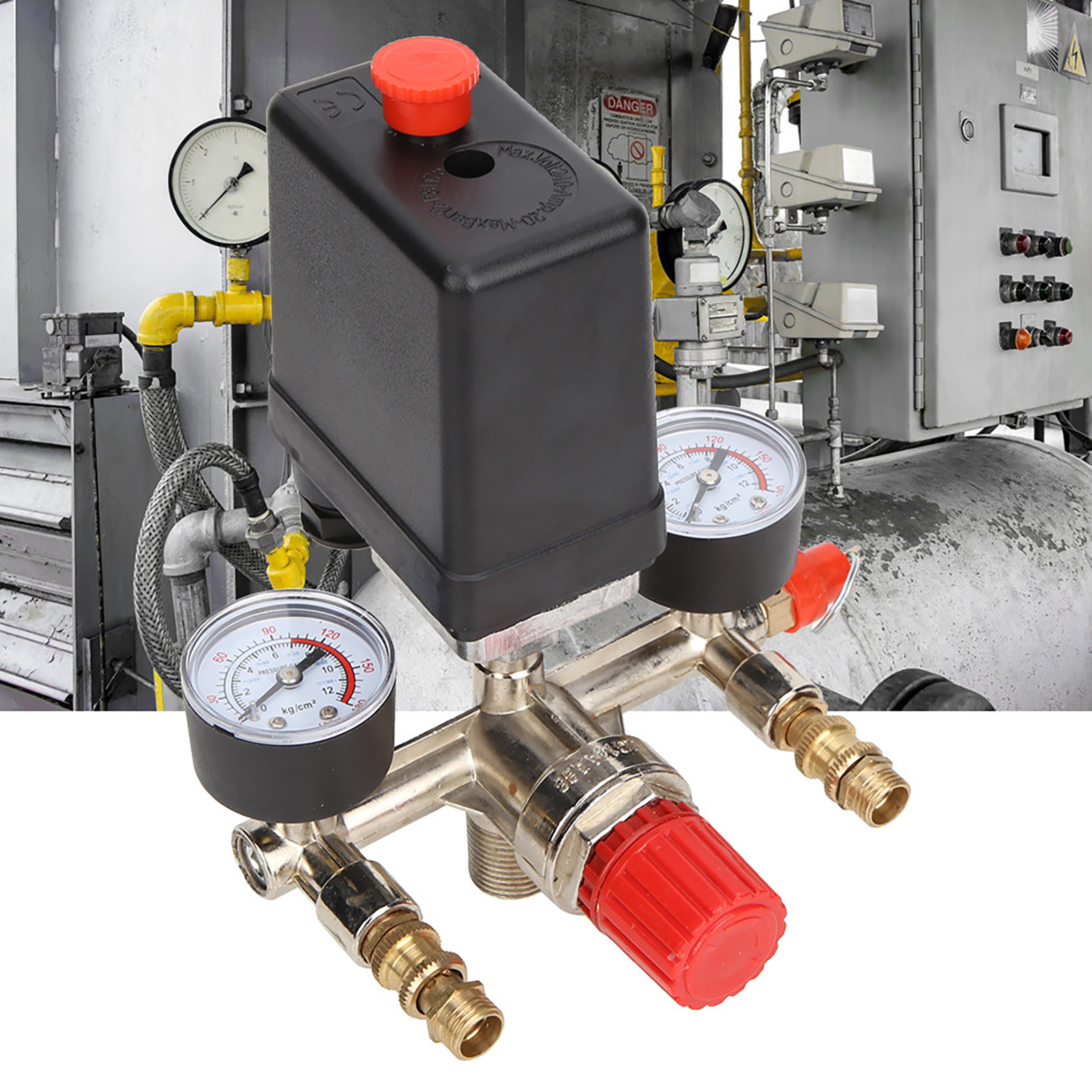 Druckregelventilbaugruppe, Schließer, Halterung, Zubehör Für Luftkompressoren