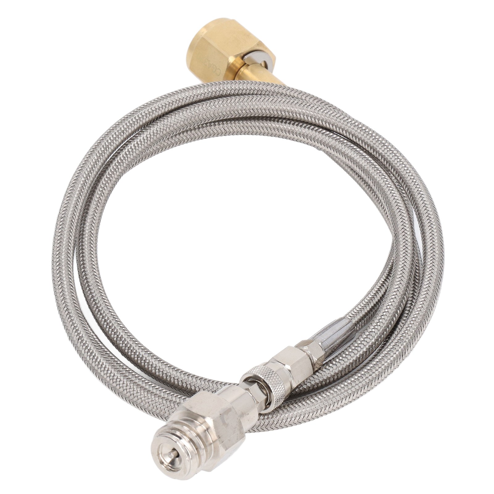 Fülladapter 1500 Psi Edelstahl Für Co2-flaschenfülltankanschluss Cga320 - Tr21-4