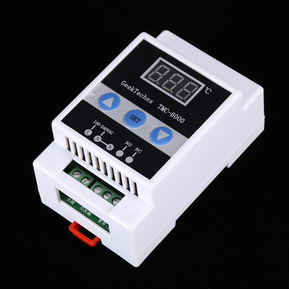 Digitaler Led-temperaturregler-thermostat Mit Luftsensor Tmc-6000 (100-240 V Ac)