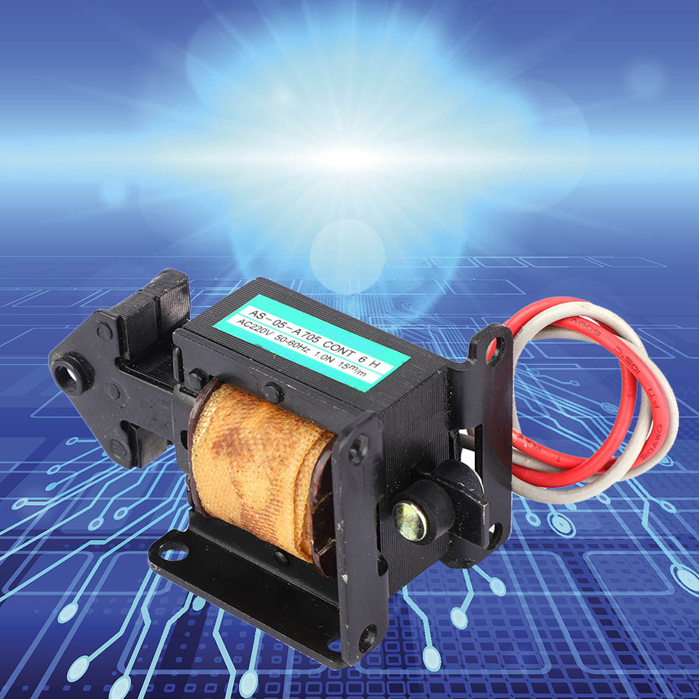As-05 A Wechselstrom-zugspule, Elektromagnet, 220 V Wechselstrom, 1 N, 15 Mm Hub