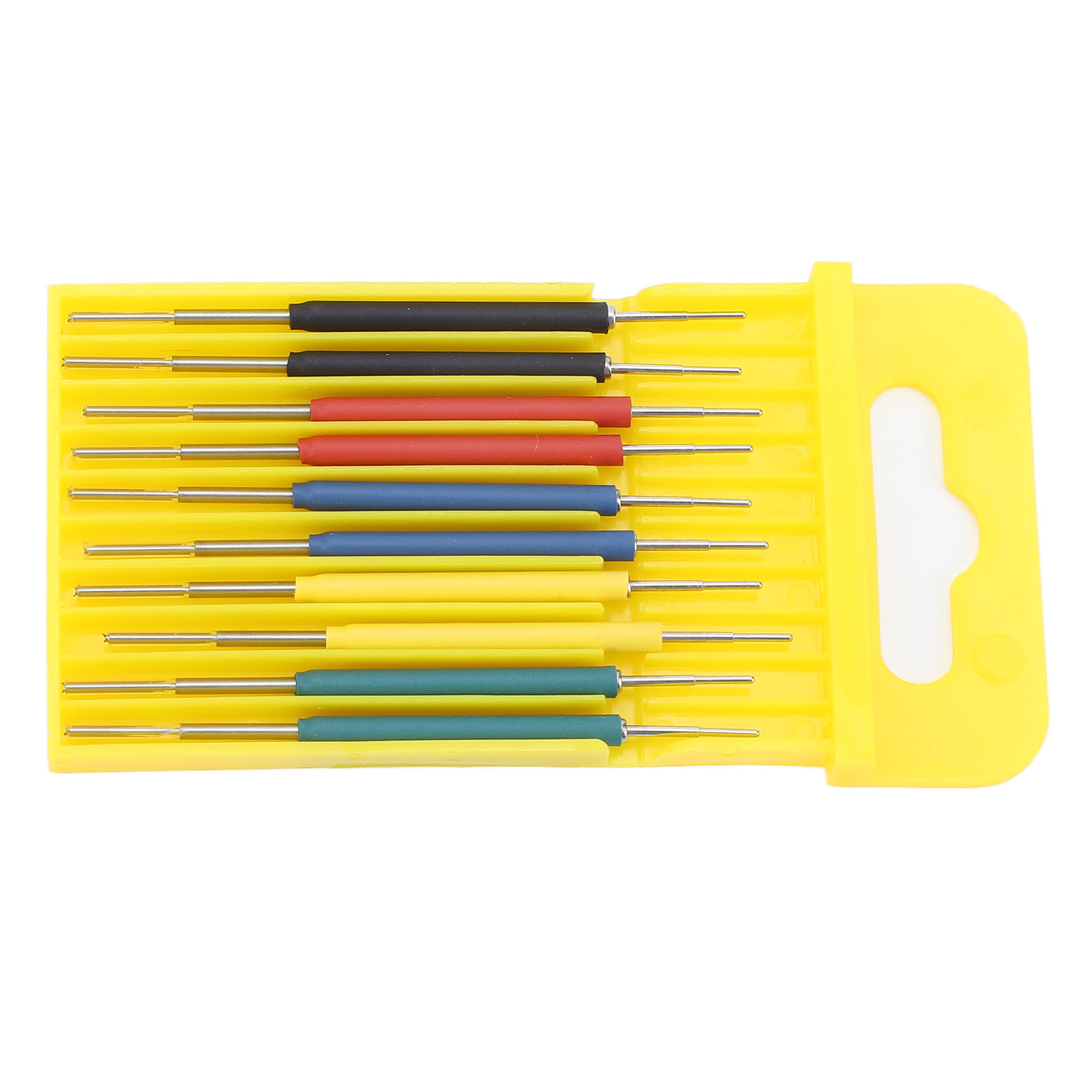 10-teiliges Mini-gripper-smd-ic-testhaken-klemmen-silikon-jumperkabel-set Für Logikanalysator