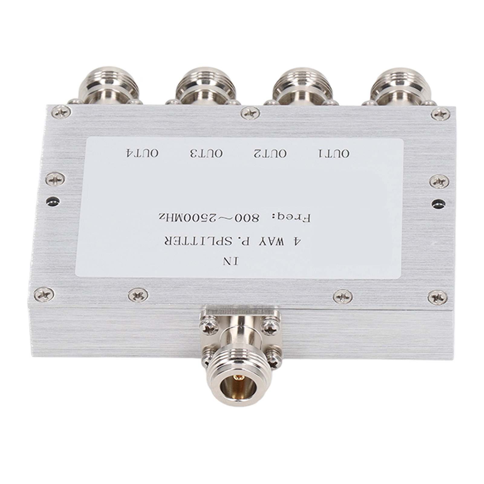 Hf-leistungsteiler, 4-fach, 800–2500 Mhz, 35 W, Signalmodul, Verlustarm, N-stecker