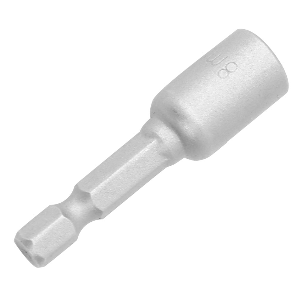 Magnetischer Sechskant-universal-steckschlüssel, Geschwärzt, Oberflächenbehandelt (5 Stück, 50 Mm Lang, 8 Mm Durchmesser)