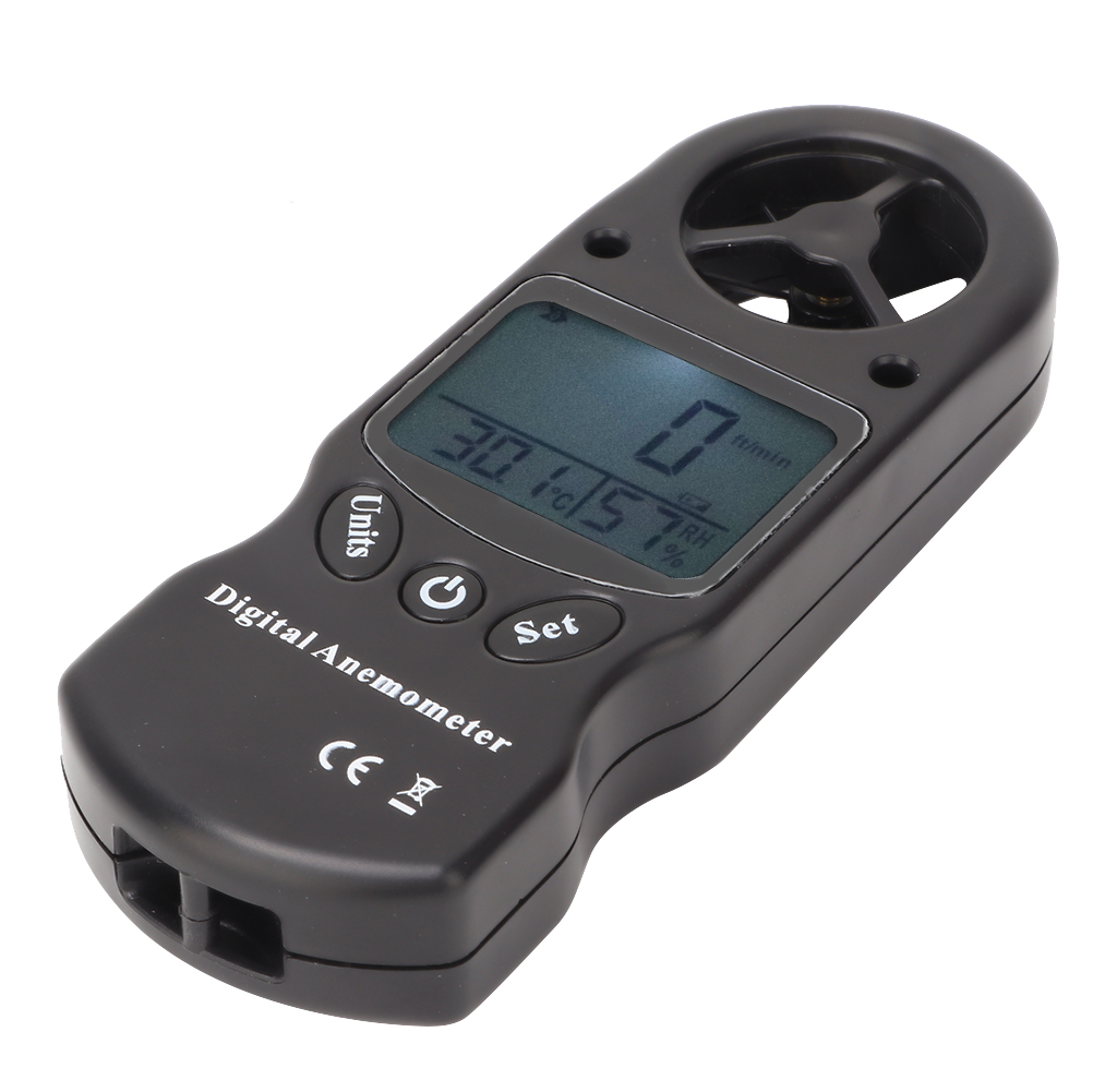 Tl-300 3-in-1 Mini-handgerät: Multifunktionales Digitales Thermometer, Hygrometer Und Anemometer