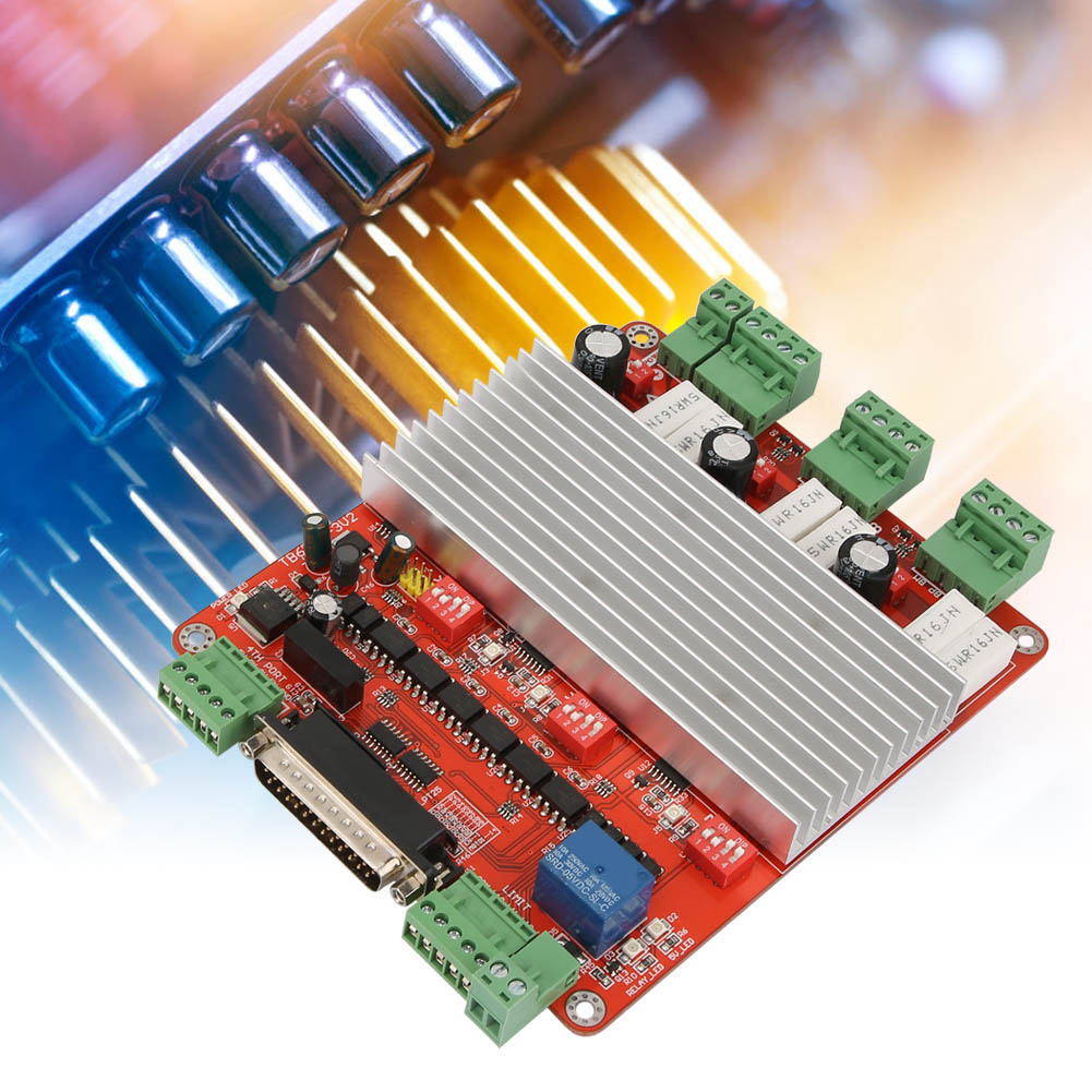 4. Funktionsmodell Der 3-achsen-schrittmotortreiberplatine Mit Isoliertem Tb6560-optokoppler.