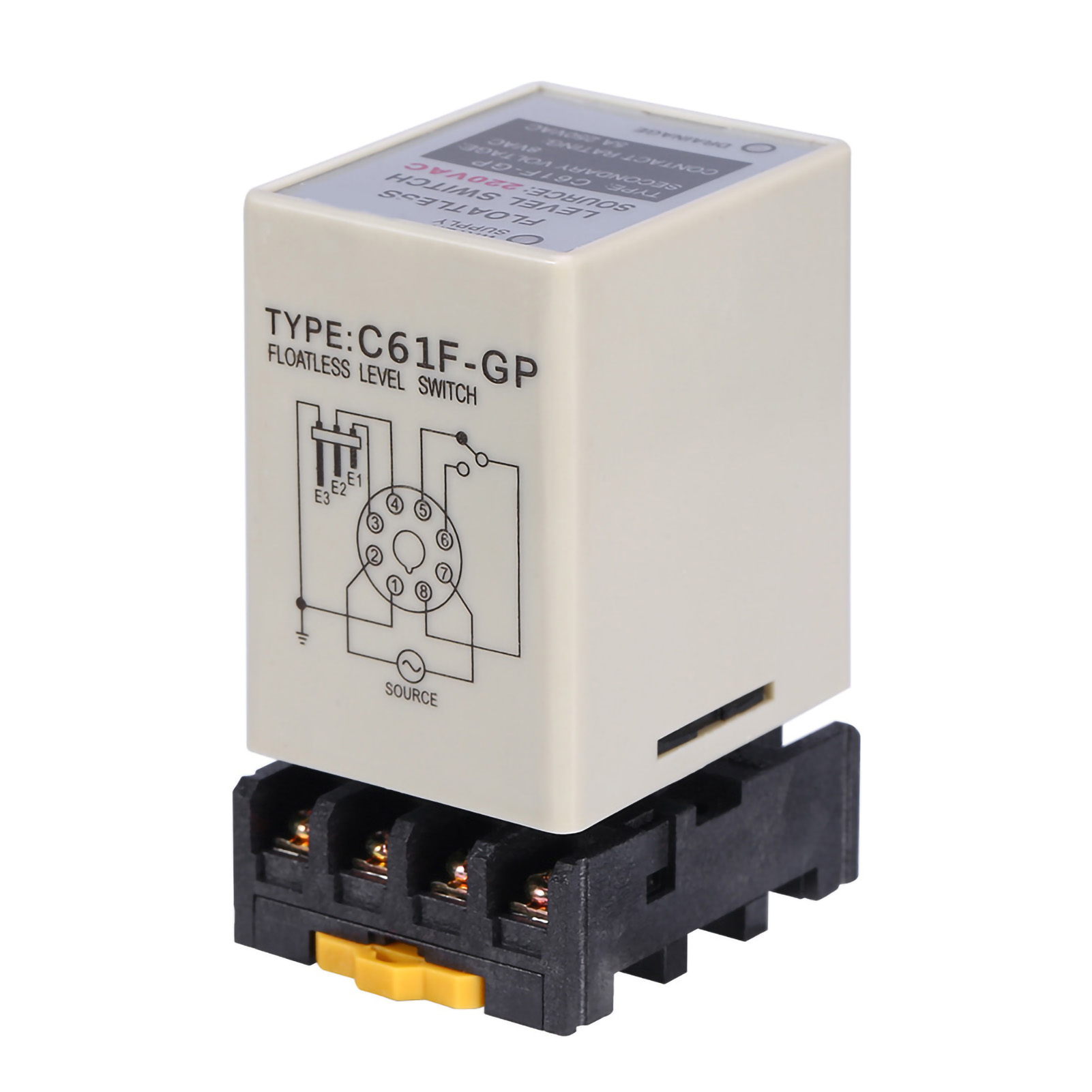C61f-gp Ac220v 50/60hz Flüssigkeitsstandschalter Mit Ständer