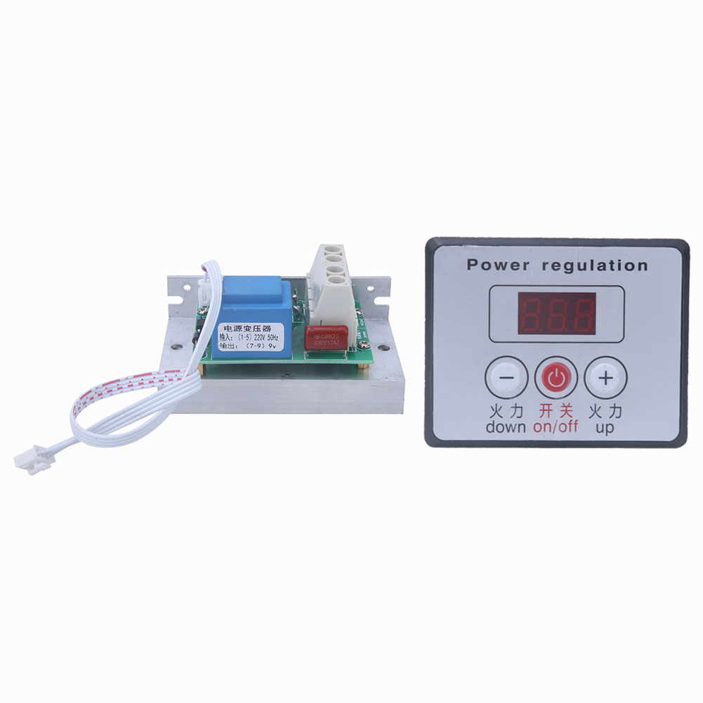 Scr-thyristor-spannungsregler 10000w 220v Zur Steuerung Von Heizelementen In Backöfen Und Kochtöpfen