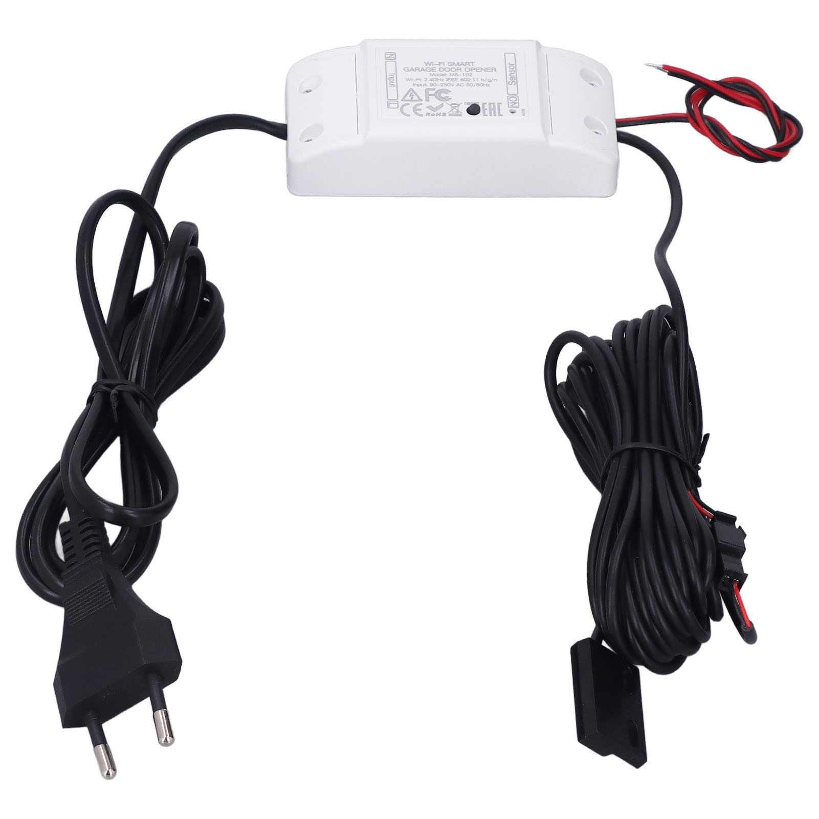 Intelligenter Garagentor-controller Mit Fernbedienung Und Zeitschaltuhr, 90–250 V, Eu-stecker