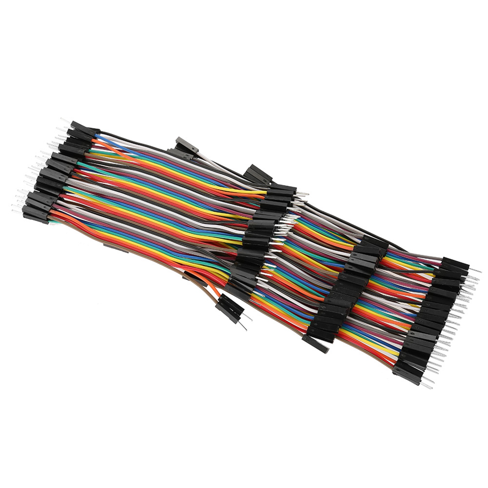 3-teiliges Set Farbiger Hilfskabel (10 Cm), 40-polig Stecker-buchse / 40-polig Stecker-stecker / 40-polig Buchse-buchse Für Steckplatinen