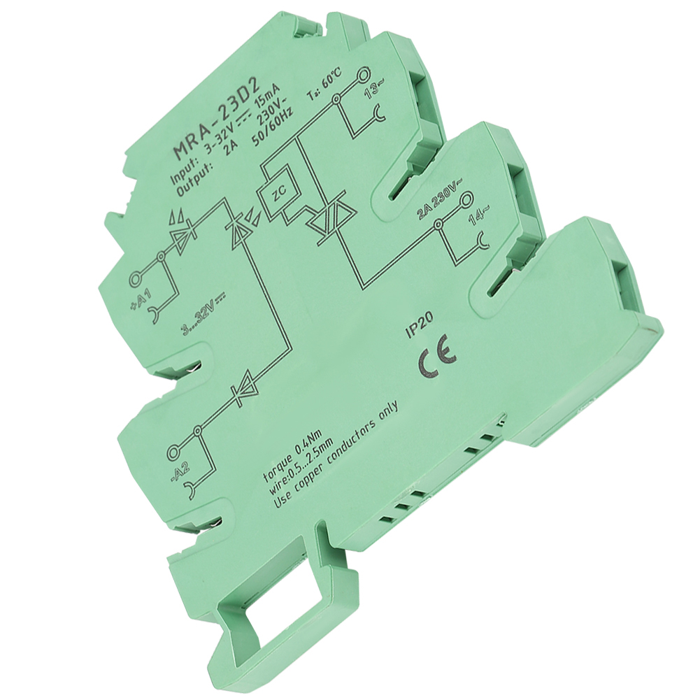 Mra 23d2 Ultradünnes 6,2 Mm Halbleiter-relaismodul, Eingang 3–32 V Dc