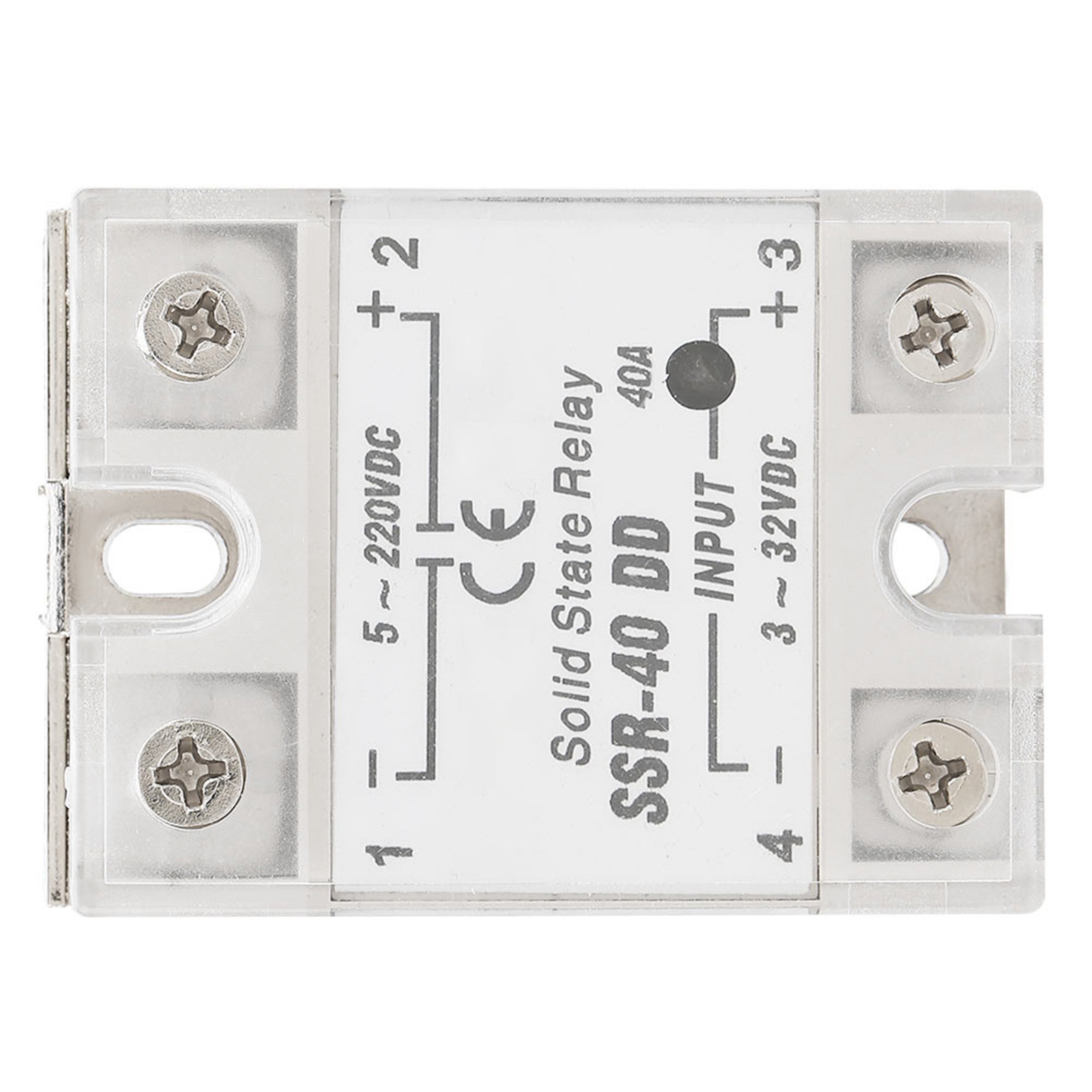 Ssr-40 Dd 40a 5-220vdc Halbleiterrelais Für Die Industrielle Automatisierung