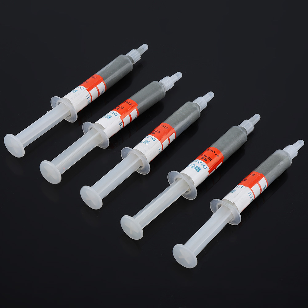 5-teiliges Set Aus Diamantschleif- Und Polierpaste, Schleifpaste, Schleifpaste, Nadel, Tube W101000