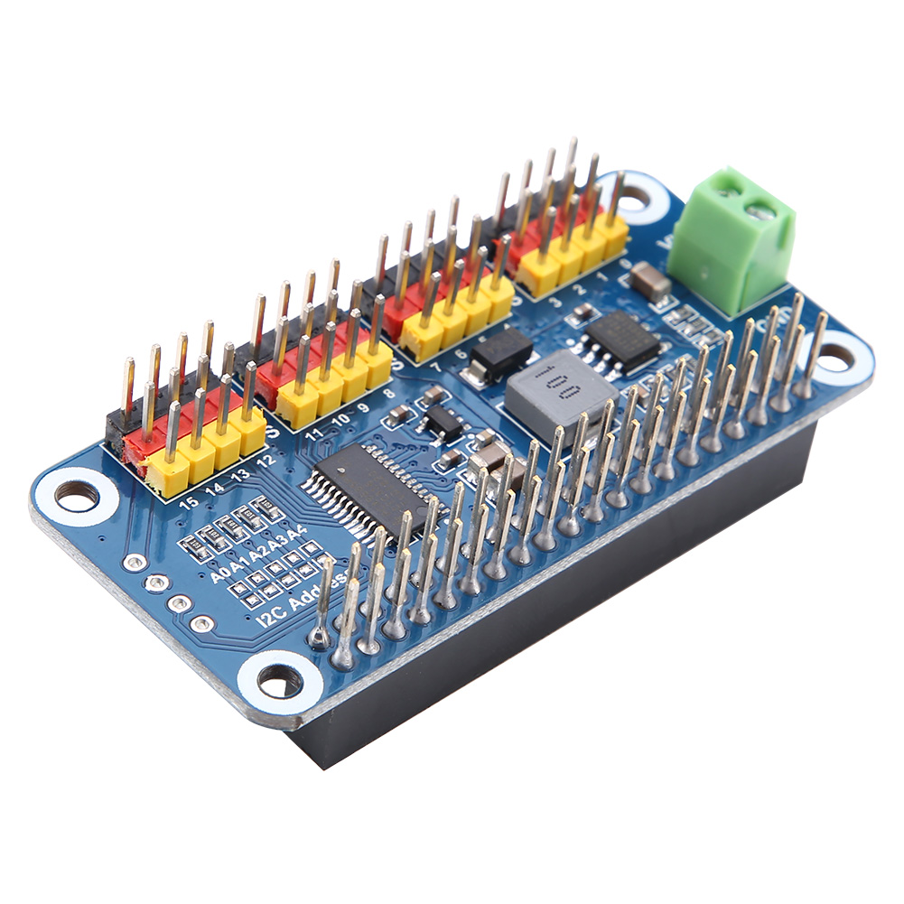 Steueraktuator-treiberplatine Mit 16 Kanälen Und 2-bit-auflösung Für Raspberry Pi