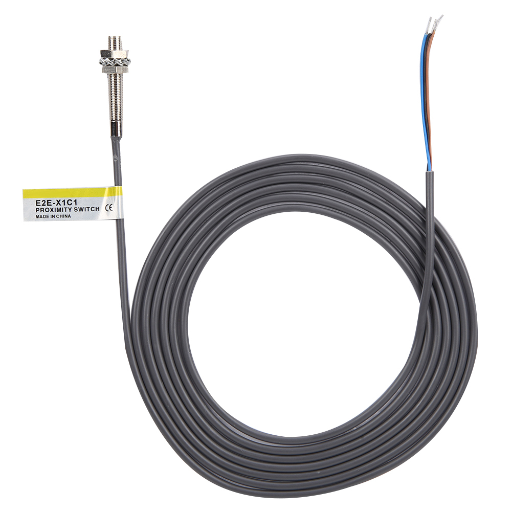 Berm E2e X1c1 Näherungsschalter, Induktiv, 3-draht, No-npn-sensor, Interner Verstärker, 10–30 V Dc, 1 Mm