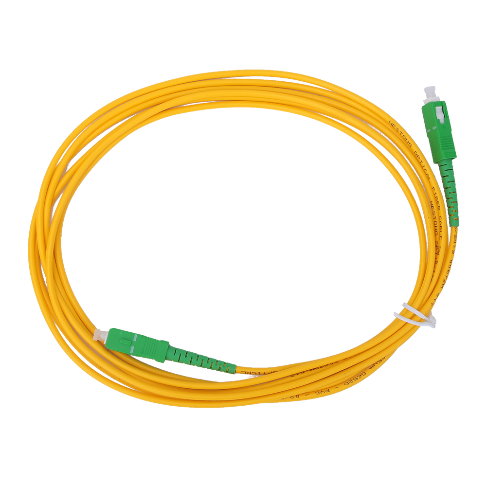 2 Glasfaserkabel, Singlemode Und Single-core Sc/apc Sm-g652d Os2, 3 Meter