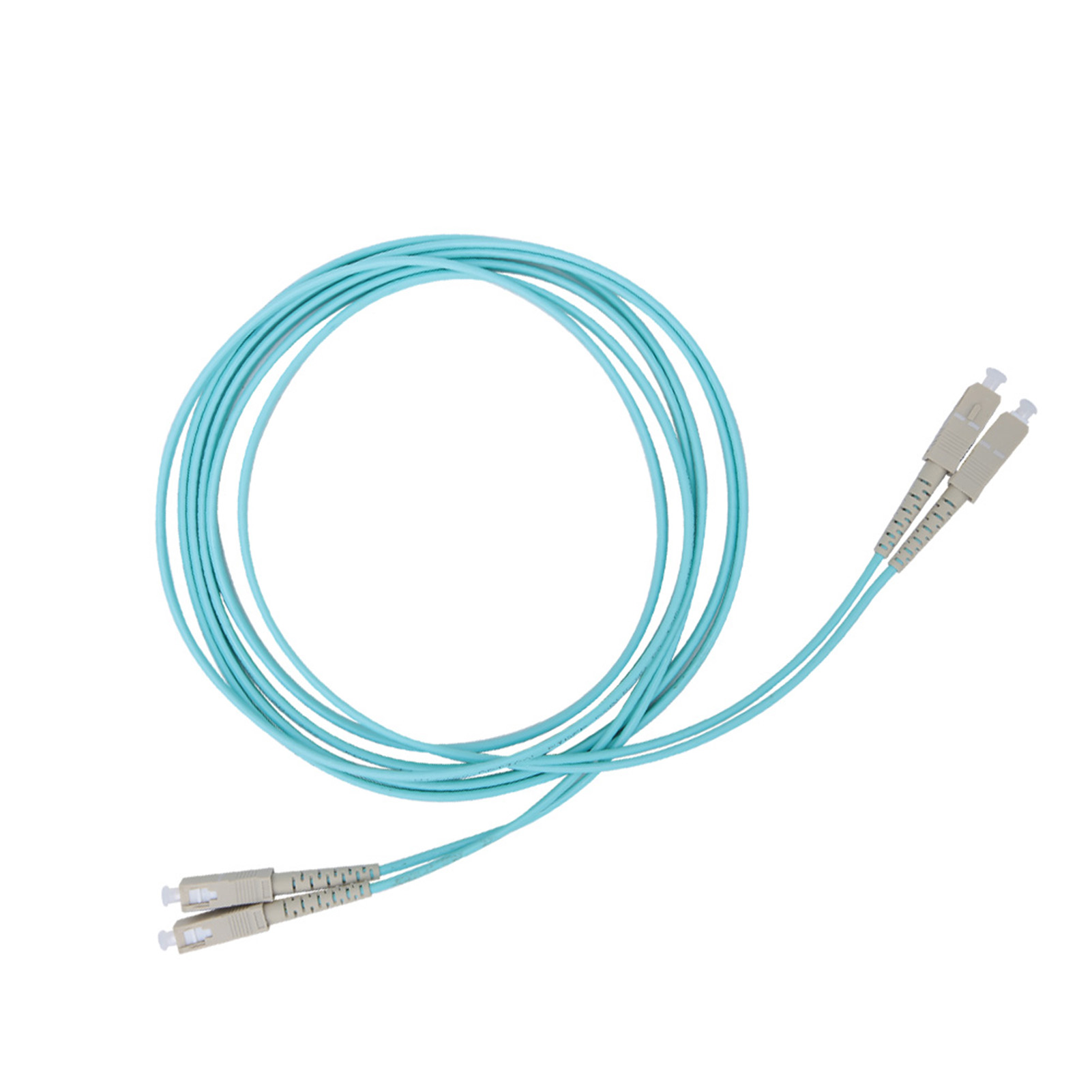 Multimode-duplex-glasfaserkabel Sc/upc 50/125-mm-om3 10 Gigabit 3 Meter
