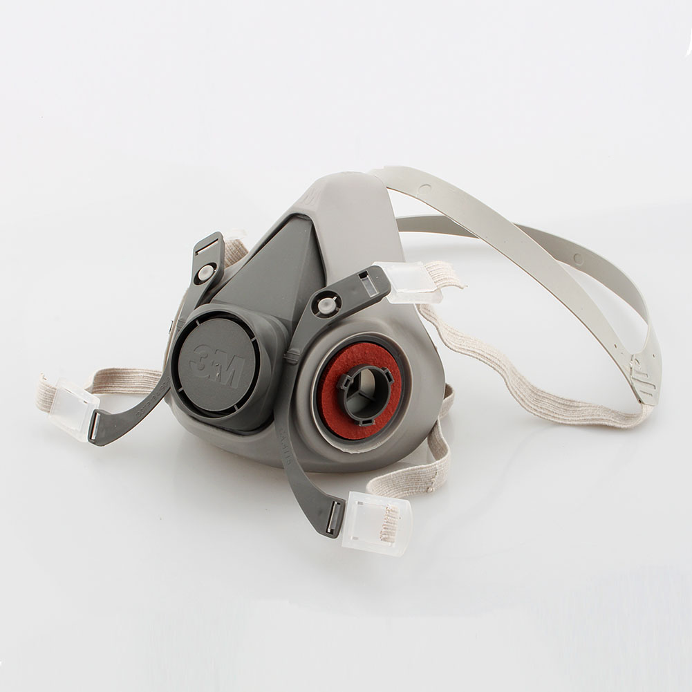 Dampfmaske, Schutzmaske, Atemschutzgerät, Halbgesichts-gasmaske, Lackierte Aktivkohlemaske