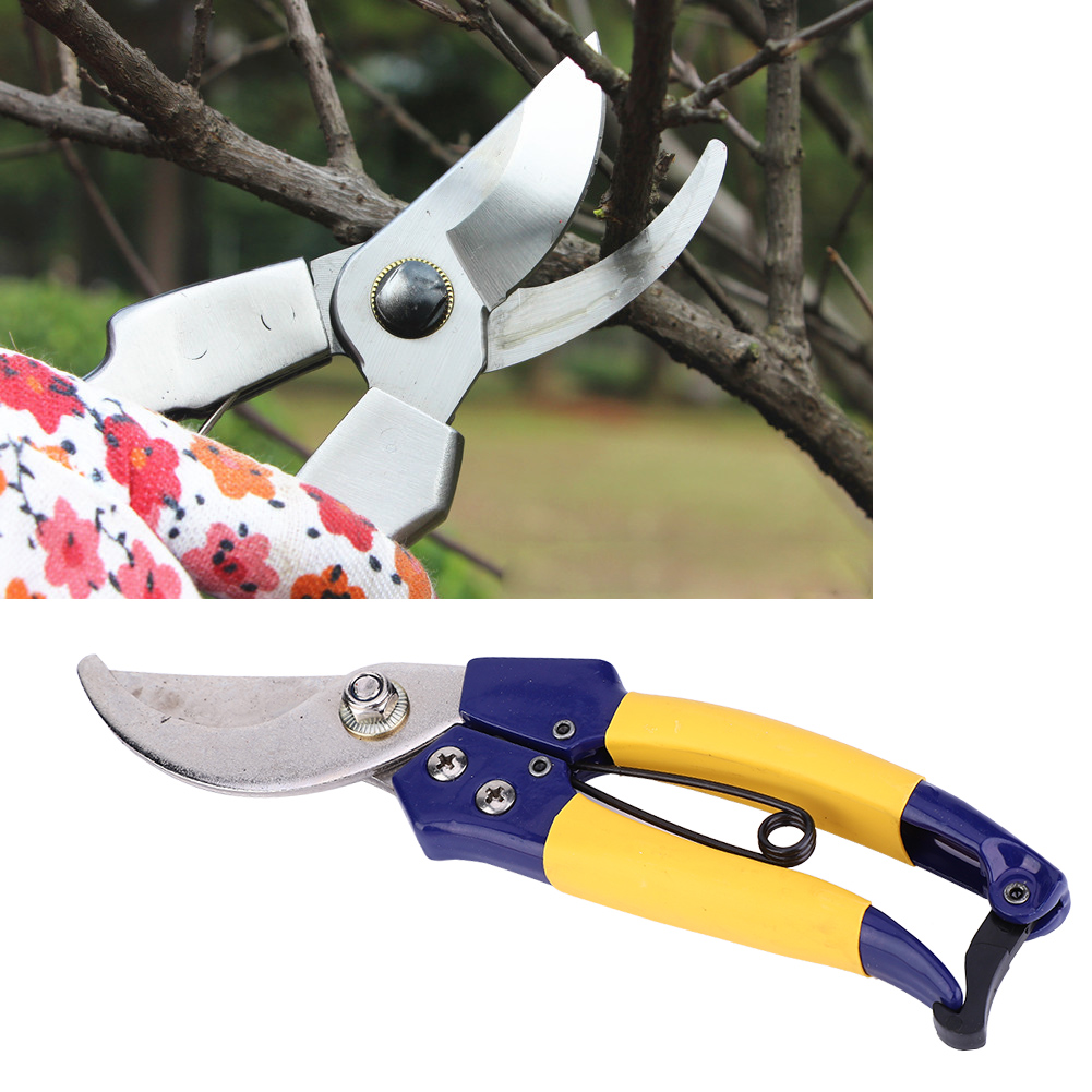 8-zoll-gartenschere Für Bäume Und Blumen, Zweifarbiger Griff