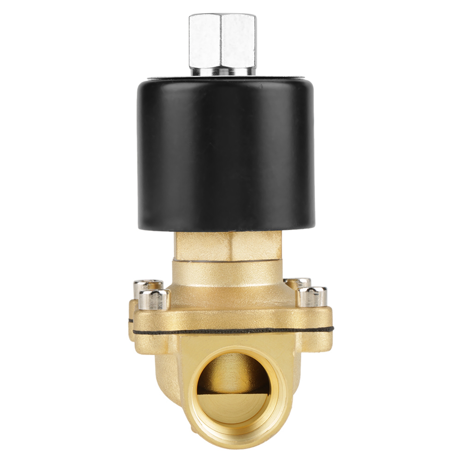 12 V Dc G3/4" N/o Messing-magnetventil, Normalerweise Offen, Für Wasser Und Luft