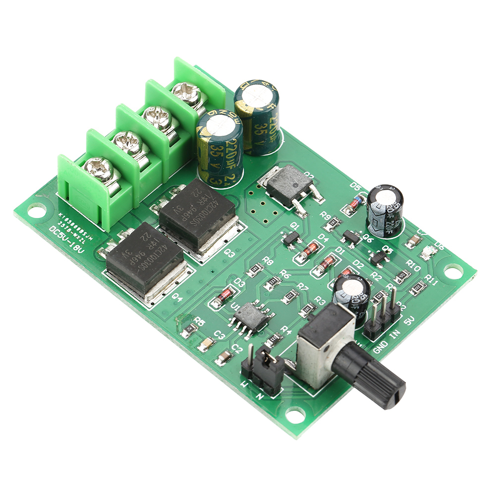 Dc5-18v Hochleistungs-pwm-gleichstrommotor-drehzahlregler-motortreiberplatine