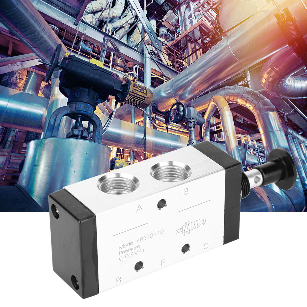 4r310-10 2-positionen 5-wege-pneumatik-magnetventil Mit Handhebel