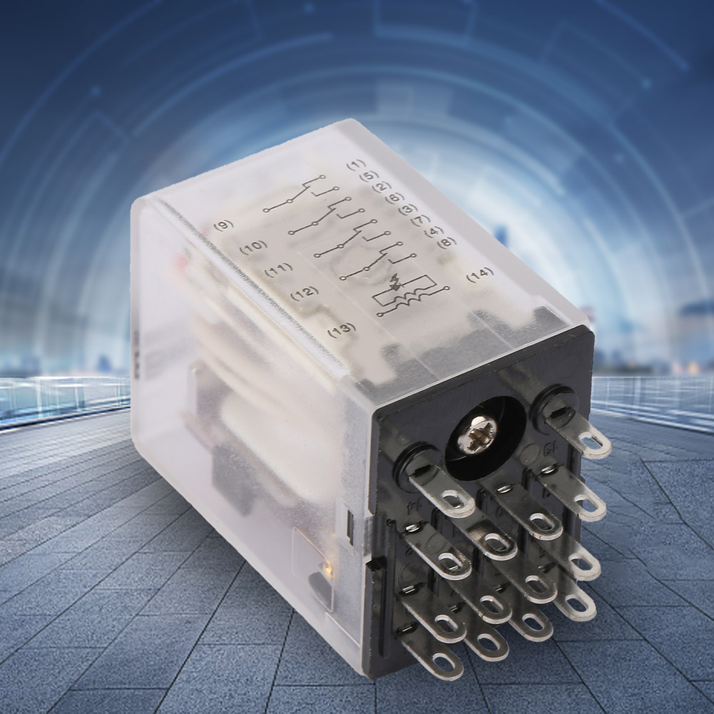 Bemm4c 14-poliges 5a Mini-zwischenstromrelais, Elektromagnetisches Relais (110vac)