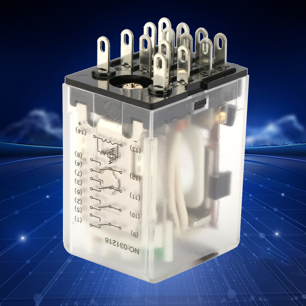 Bemm4c 14-poliges 5a Mini-zwischenstromrelais, Elektromagnetisches Relais (12vdc)