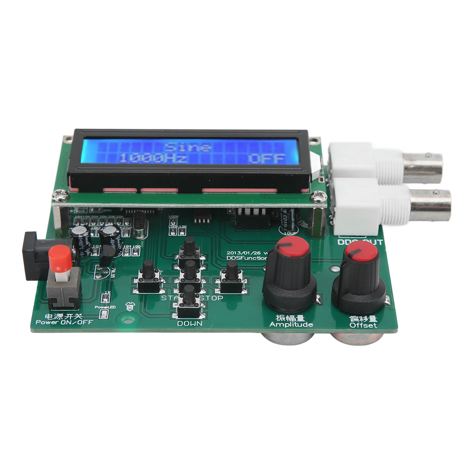 Funktionssignalgeneratormodul Dds Funktionsquelle Frequenzmesser Zähler 1 Hz - 65534 Hz