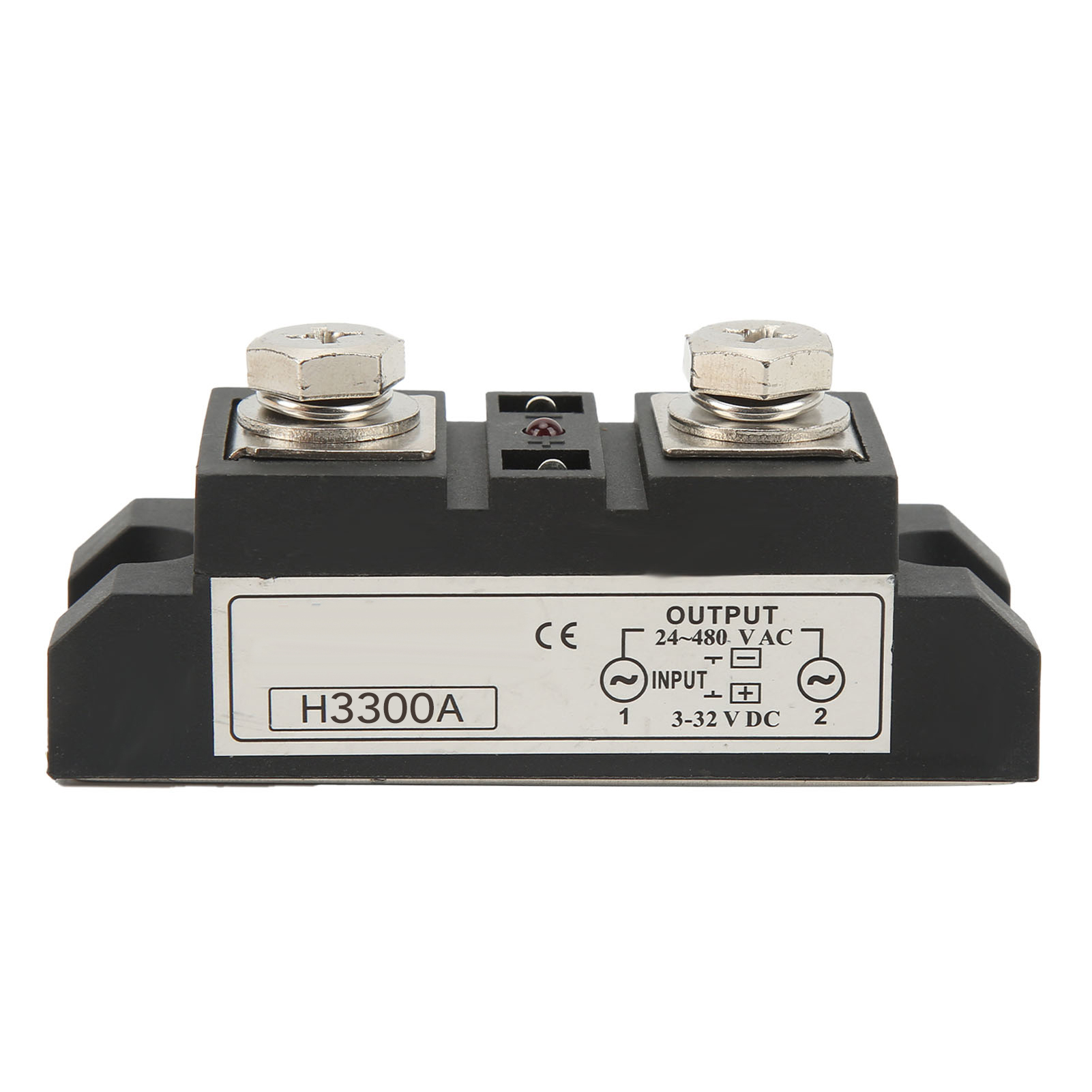 Industrielles Ssr-halbleiterrelais (dc/ac) Mit Led-anzeige, 3–32 V Eingang, 24–480 V Ausgang