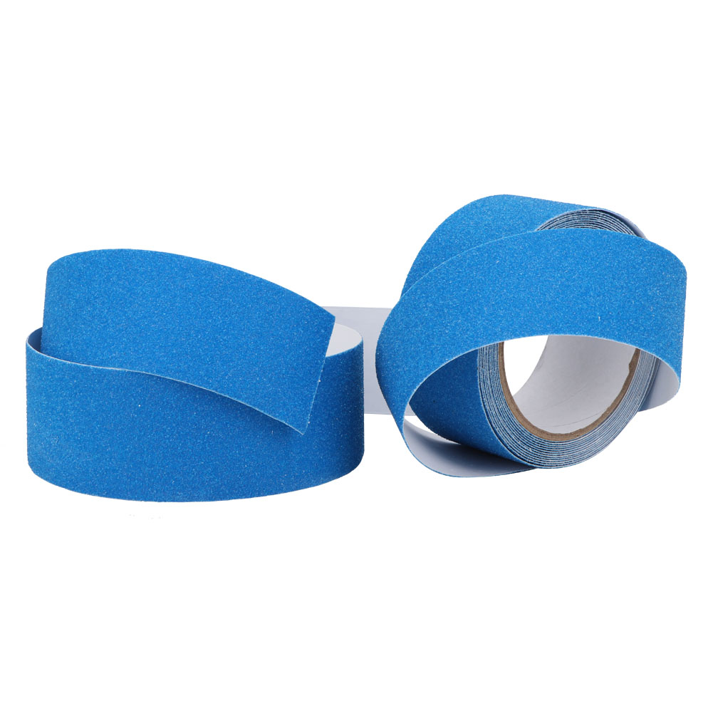 Rutschfestes Klebeband Mit Quarzsand Für Böden Und Treppen, Rutschfestes Pvc-klebeband, 5 M (blau)