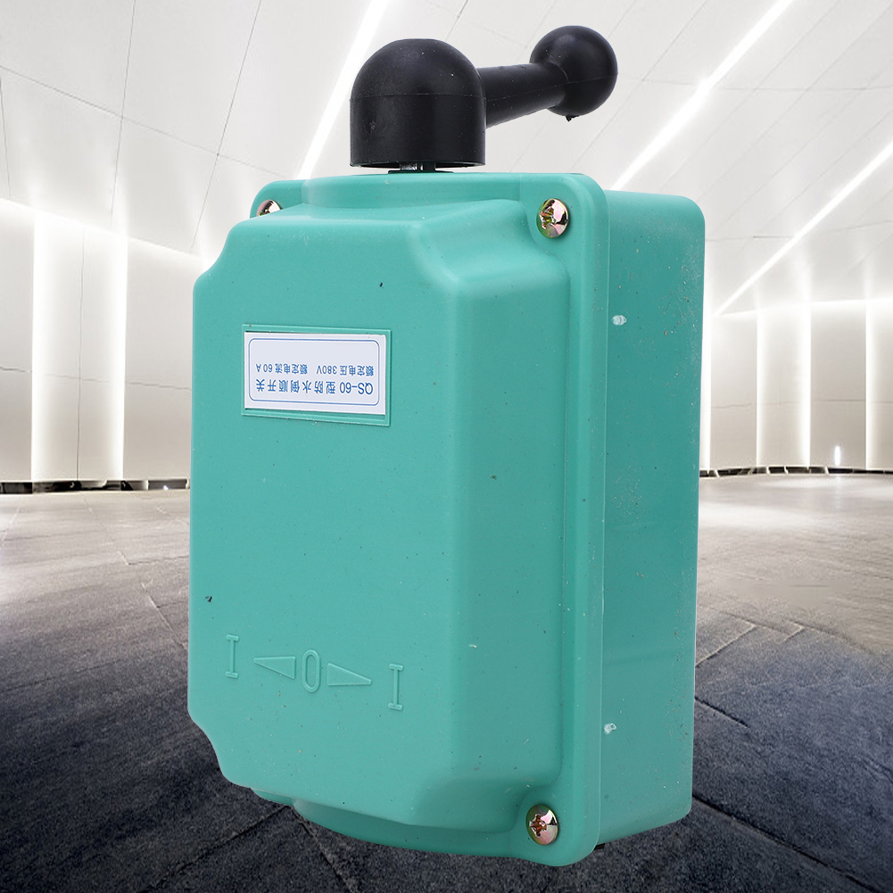 Vorwärts-/rückwärtsschalter, Wasserdicht, Mit Kunststoffgehäuse Und Griff Qs-60, Für Elektrische Geräte
