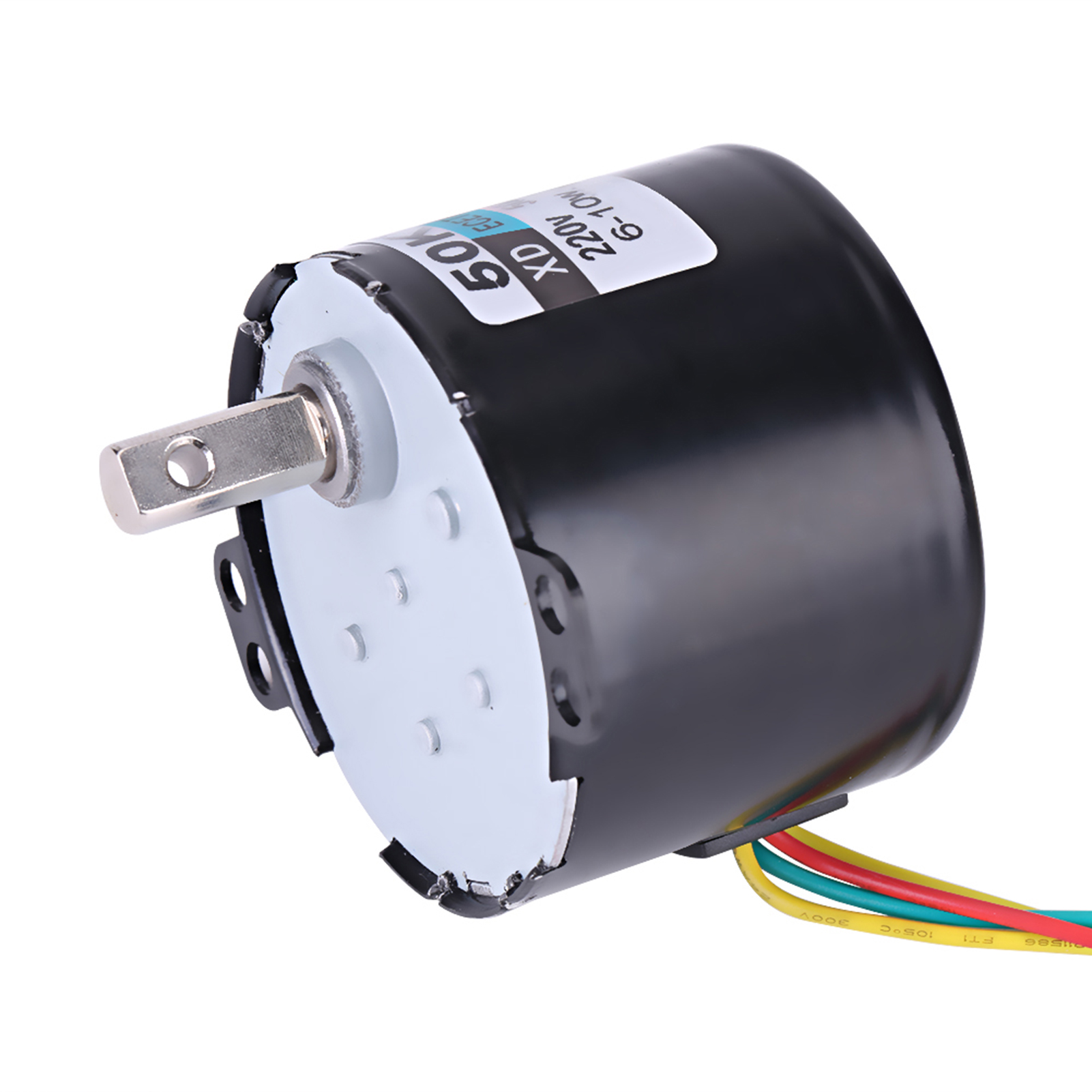 220 V Wechselstrom, 10 W, 0,5 A Permanentmagnet-synchronmotor, Vorwärts/rückwärts, 2,5 U/min