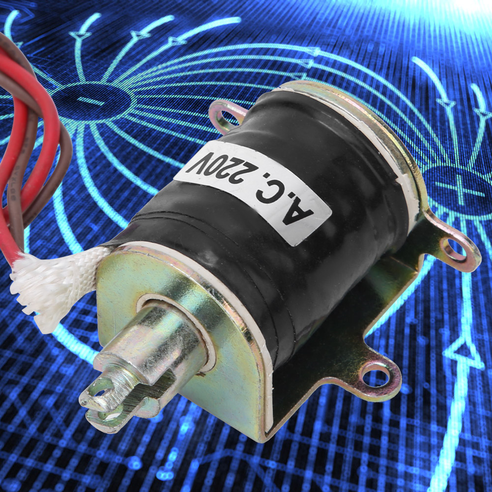 Sal-02 Wechselstrom-solenoid-elektromagnet, Offenes Gehäuse, Mechanischer Elektromagnet, 220 V Wechselstrom, 3 N, 10 Mm Hub