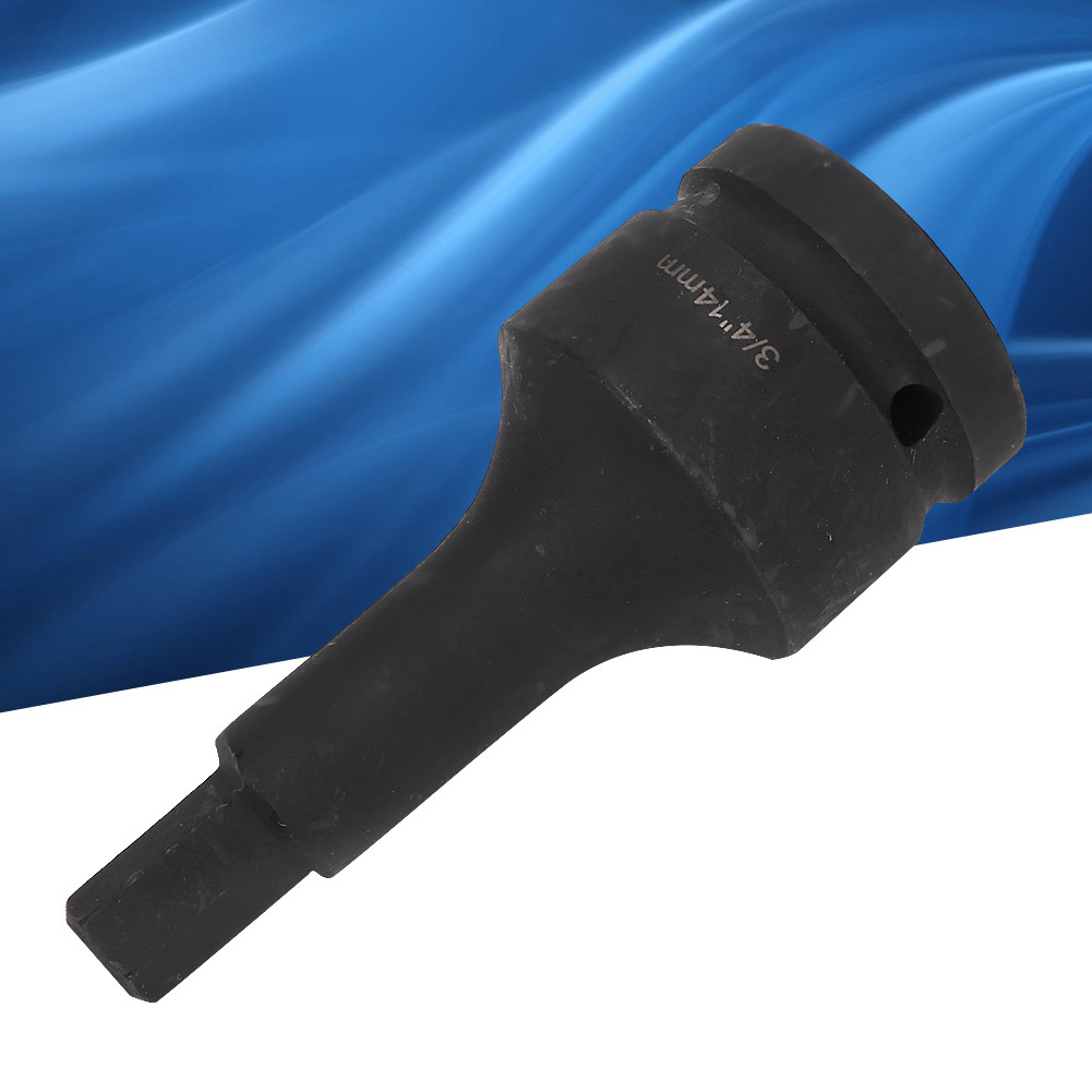 3/4-zoll-schlagschrauber-bit-steckschlüssel, Sechskant, 42 Mm, Chrom-molybdän, Explosionsgeschütztes Handwerkzeug, Zubehör H12/h14/h17/h19 (3/4-zoll-schlagschrauber-bit-steckschlüssel H14)