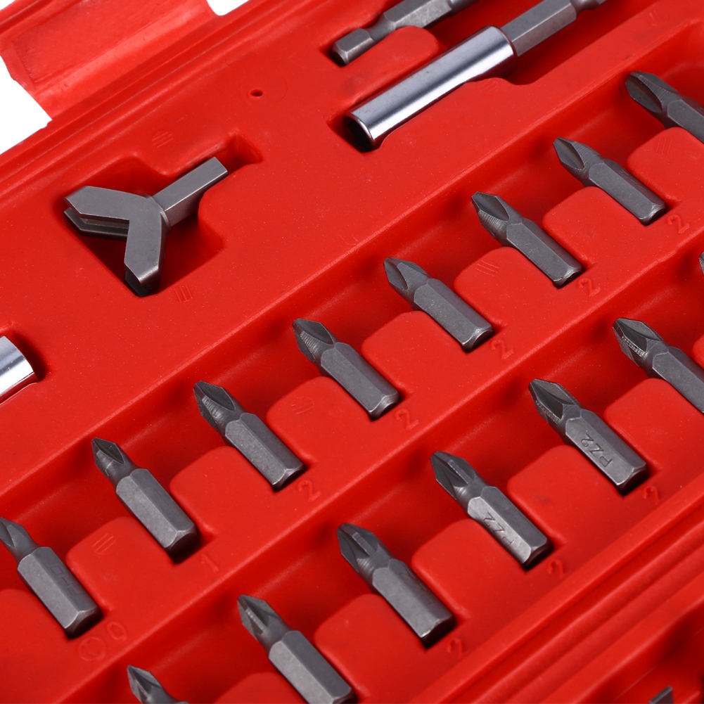 100-teiliges Sortiment An Schraubendreherbits, Handwerkzeugen, Bohrern Und Bohrerset In Einer Box