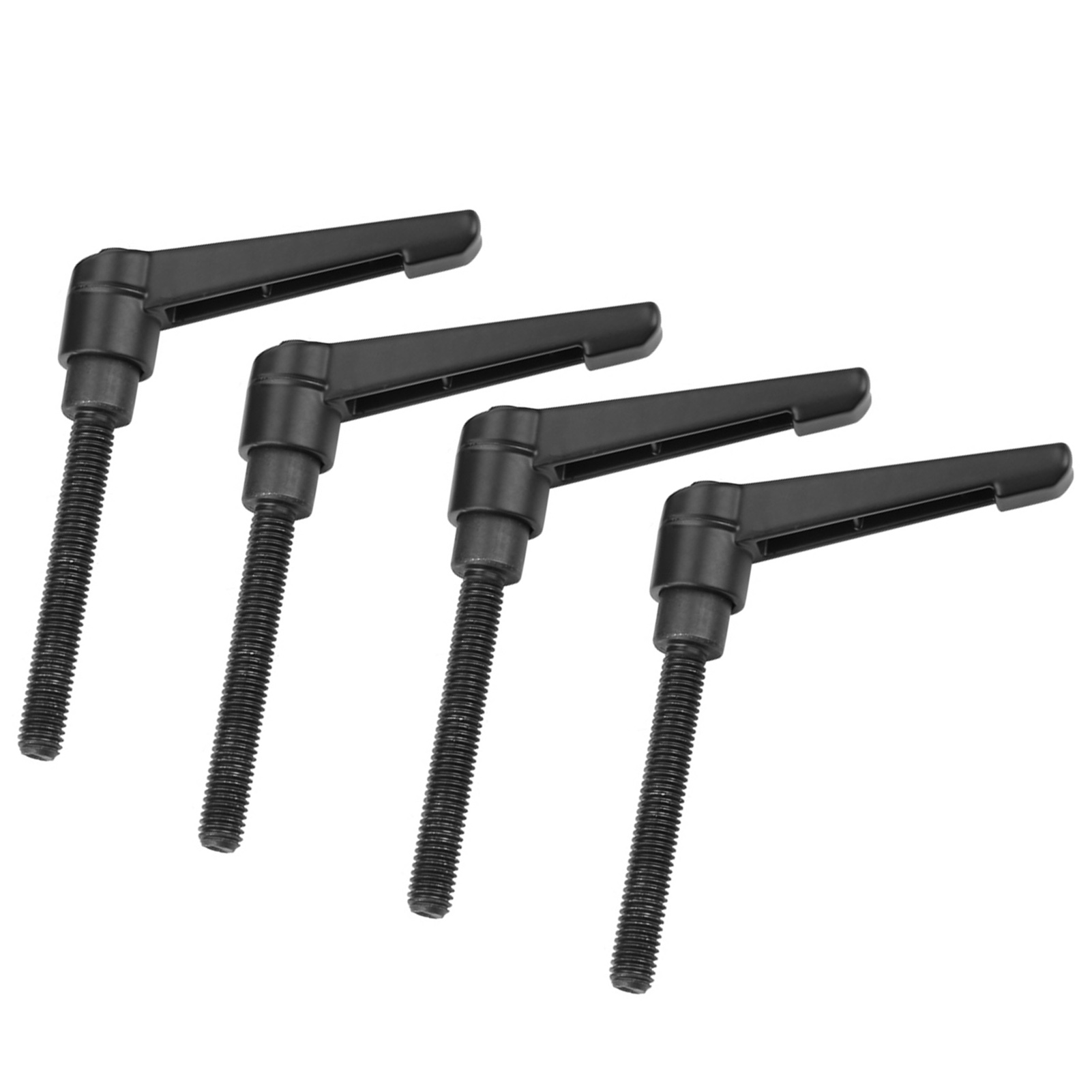 4 Maschinenknöpfe Aus Metall, Verstellbarer Montagegriff, M8-außengewinde (80 Mm)