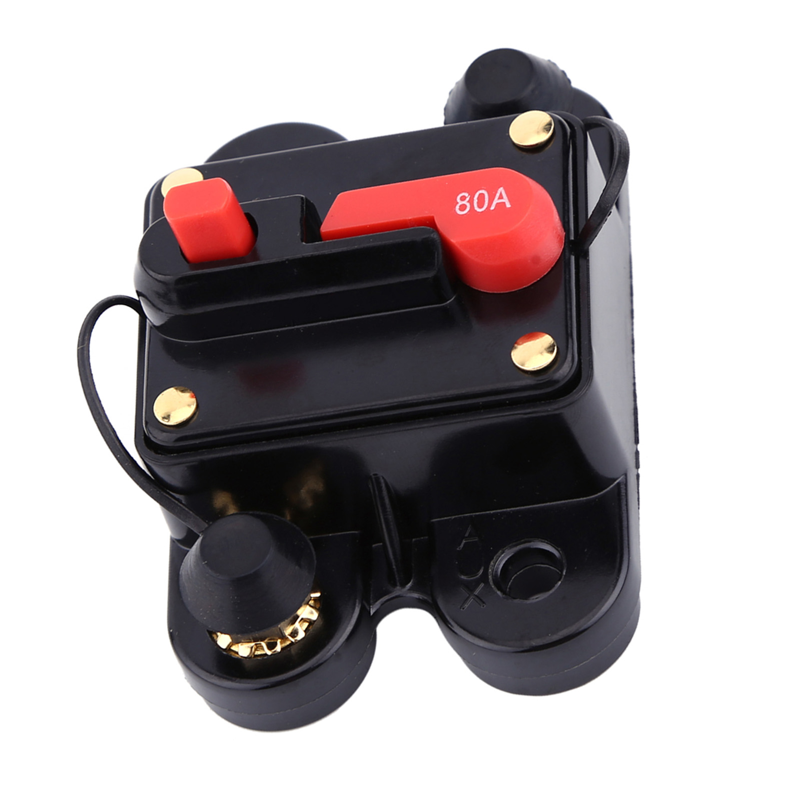 Dc12v-leistungsschalter Für Auto, Boot, Fahrrad, Stereoanlage, Audio-rückstellsicherung (80a)