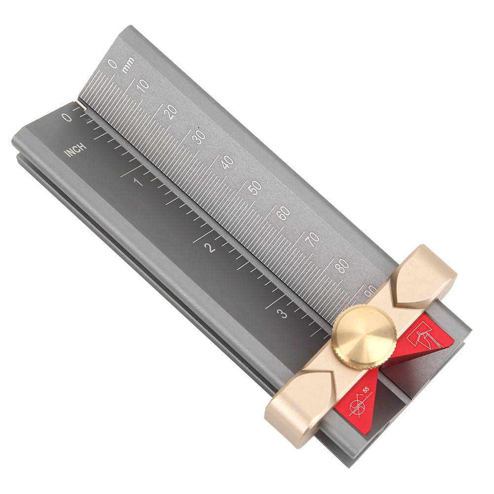 Höhenverstellbare Positioniervorrichtung Für Bohrmaschinen Aus Aluminiumlegierung Für Die Holzbearbeitung, Mit Magnetfuß
