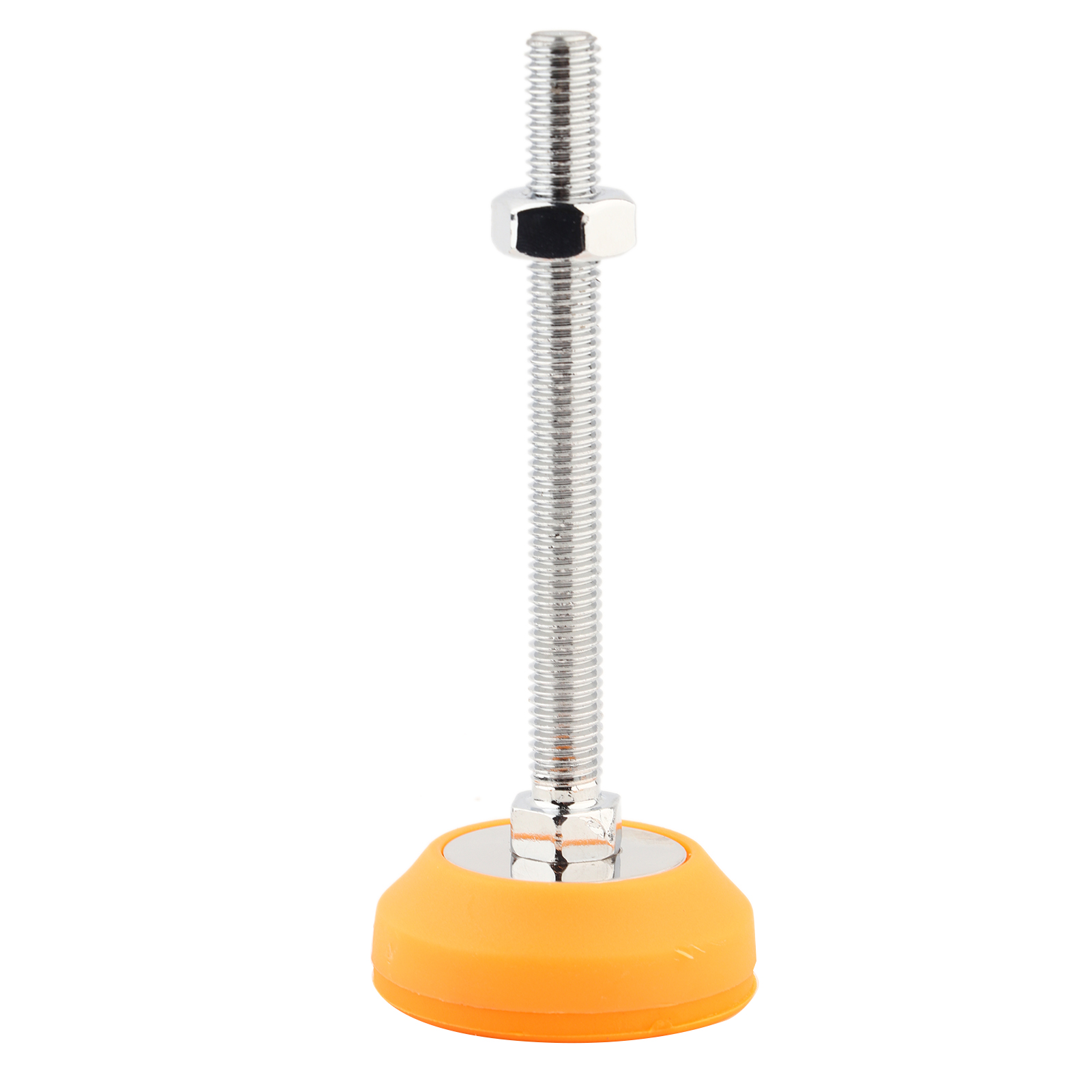 Fußstütze Ab, Geschmiedeter Kohlenstoffstahl, L-förmig, Höhenverstellbar, Rutschfester Pvc-fuß, Mechanische Unterstützung 50-m10-100