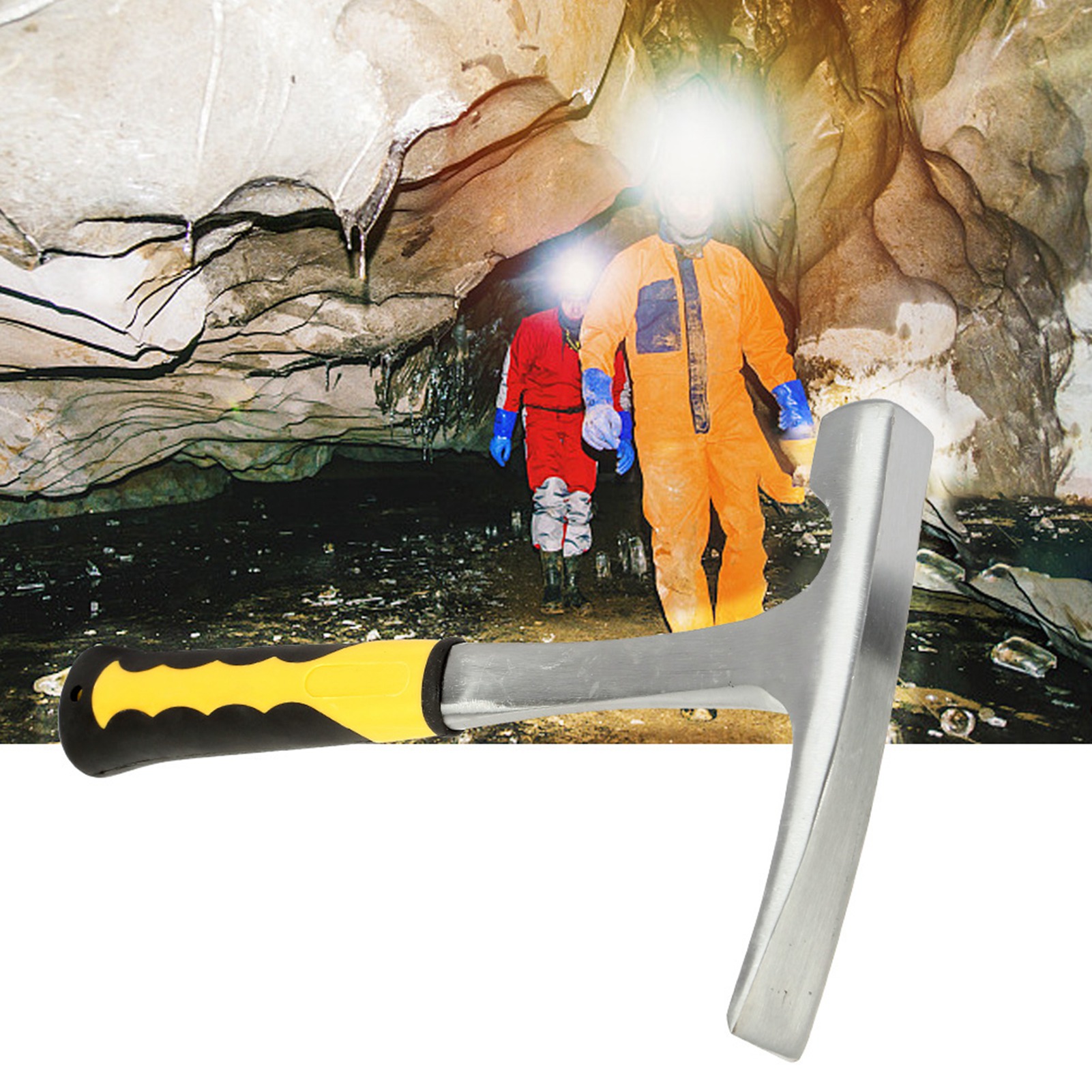 Doppelköpfiger, Flachmauliger Geologischer Vermessungs-ziegelhammer (hammerkopf 600 G)