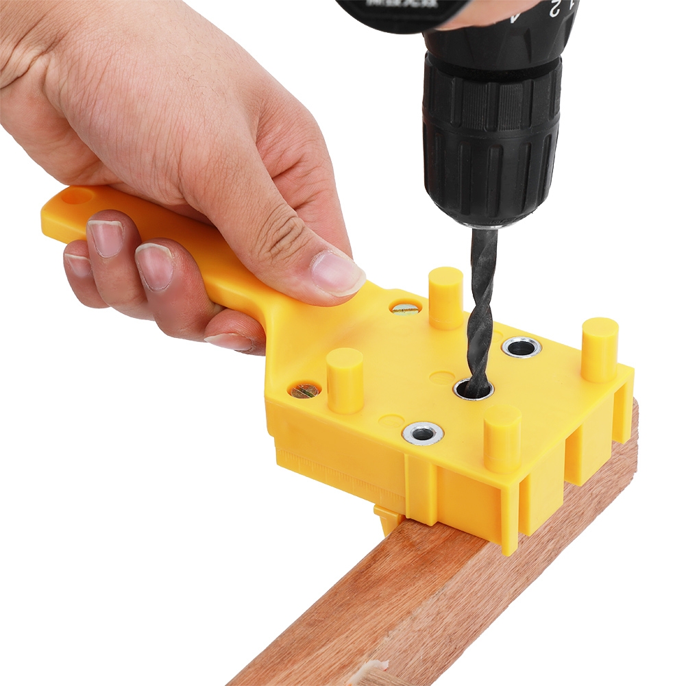 Dübelbohrlehre Für Die Holzbearbeitung, Handbohrmaschine, Führungsschiene, Lochsägenwerkzeuge