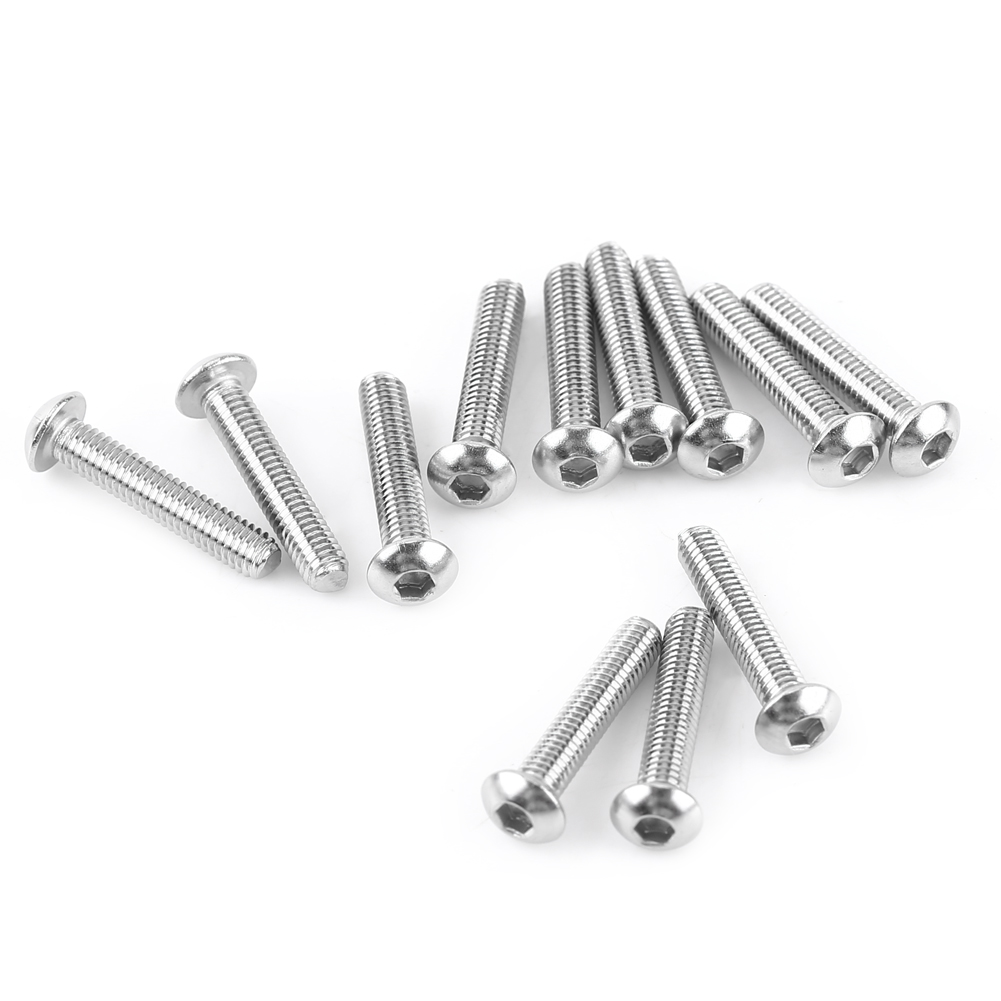 230 Stück M3-sechskantschrauben Aus Edelstahl Ss304 Mit Linsenkopf Pro Packung